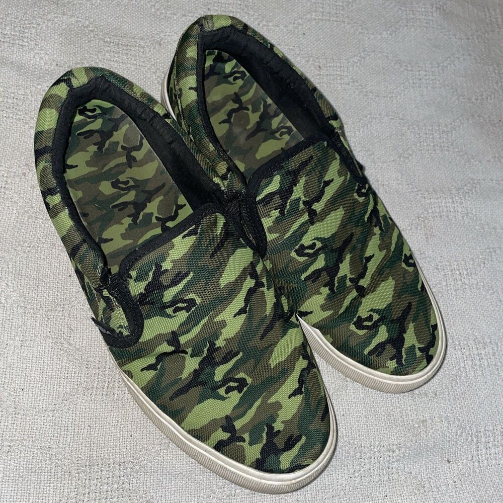 Osiris Jet Set Men’s Slip On Sneakers Size 13 M Brigade Green BMX DC Outdoors